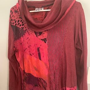 Parsley & Sage Red Tunic